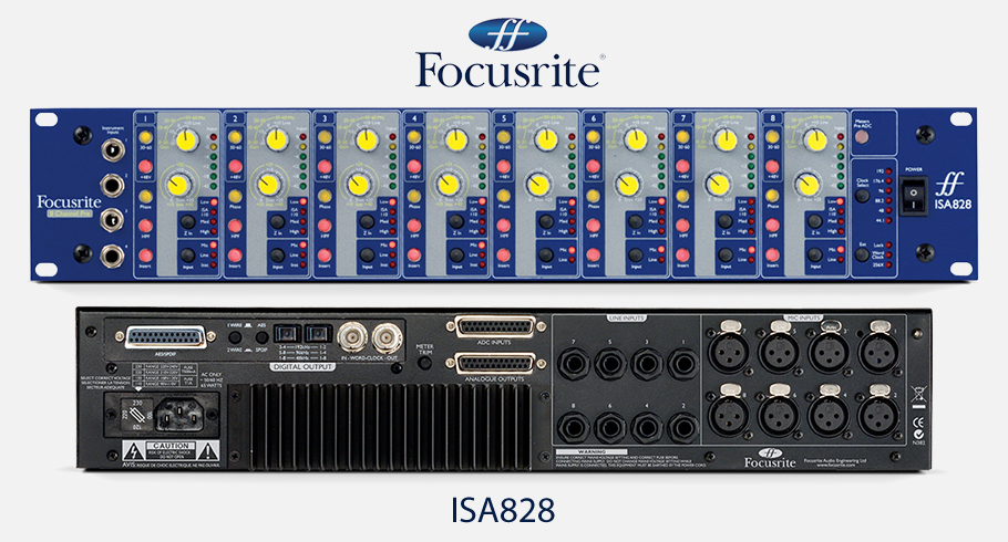 Focusrite ISA 828 پری آمپ Focusrite ISA 828 پری آمپ