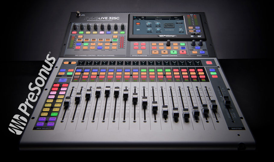 میکسر صدا PreSonus StudioLive 32SC میکسر صدا PreSonus StudioLive 32SC
