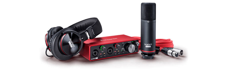 کارت صدا Focusrite Scarlett 2i2 Studio 3rd Gen Recording Bundle کارت صدا Focusrite Scarlett 2i2 Studio 3rd Gen Recording Bundle