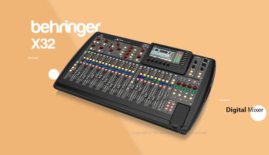 میکسر دیجیتال Behringer X32 میکسر دیجیتال Behringer X32