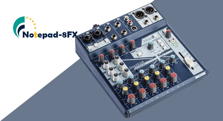 میکسر صدا Soundcraft Notepad-8FX میکسر صدا Soundcraft Notepad-8FX