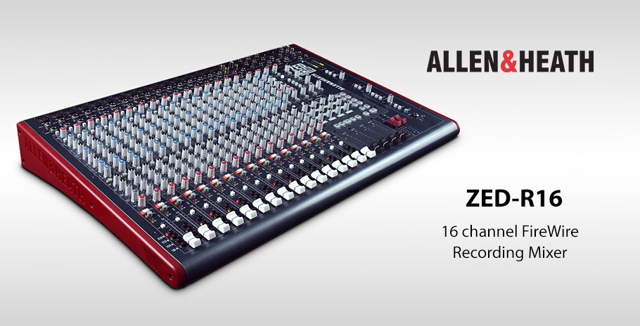 Allen & Heath ZED-R16 میکسر صدا
