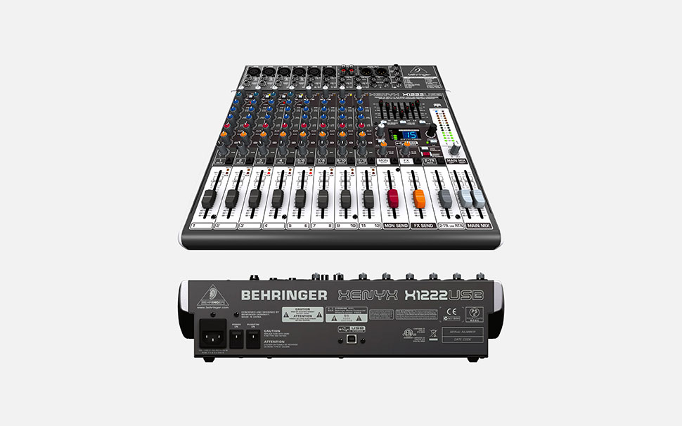 Behringer Xenyx X1222USB میکسر Behringer Xenyx X1222USB میکسر