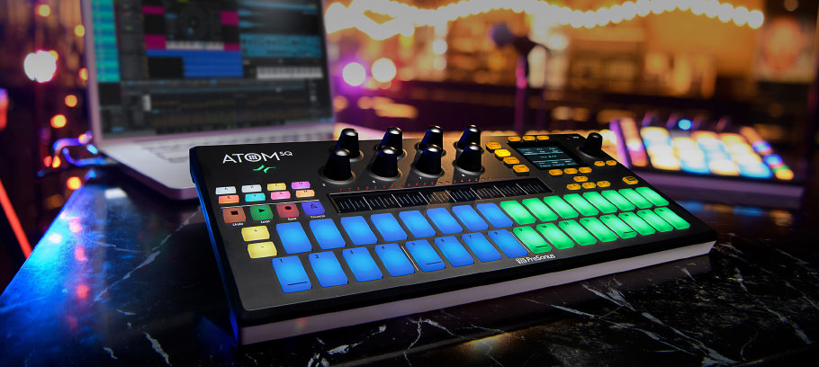 کنترلر نرم افزار PreSonus ATOM SQ کنترلر نرم افزار PreSonus ATOM SQ