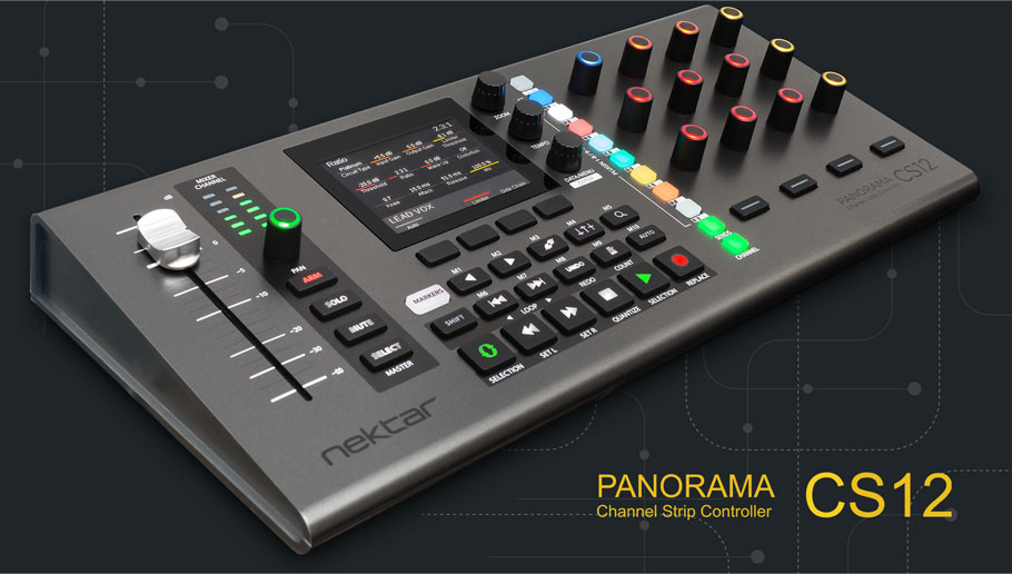 کنترلر نرم افزار Nektar Panorama CS12 کنترلر نرم افزار Nektar Panorama CS12