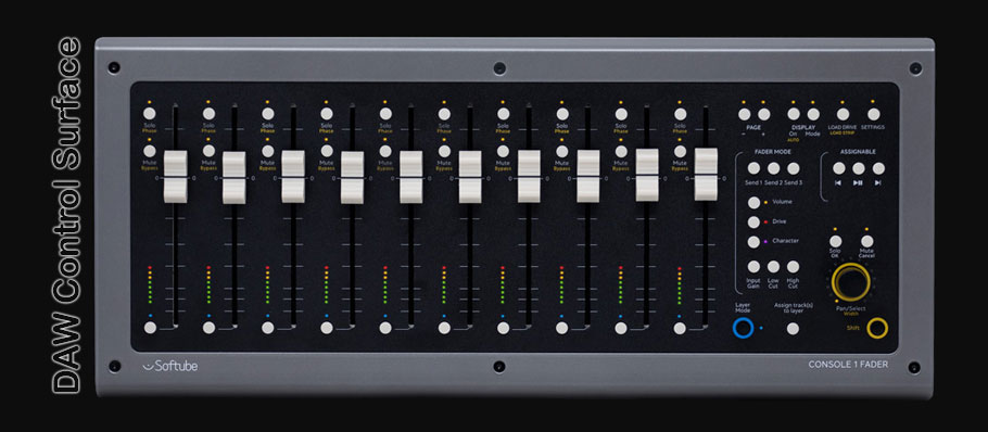 کنترلر نرم افزار Softube Console 1 Fader کنترلر نرم افزار Softube Console 1 Fader