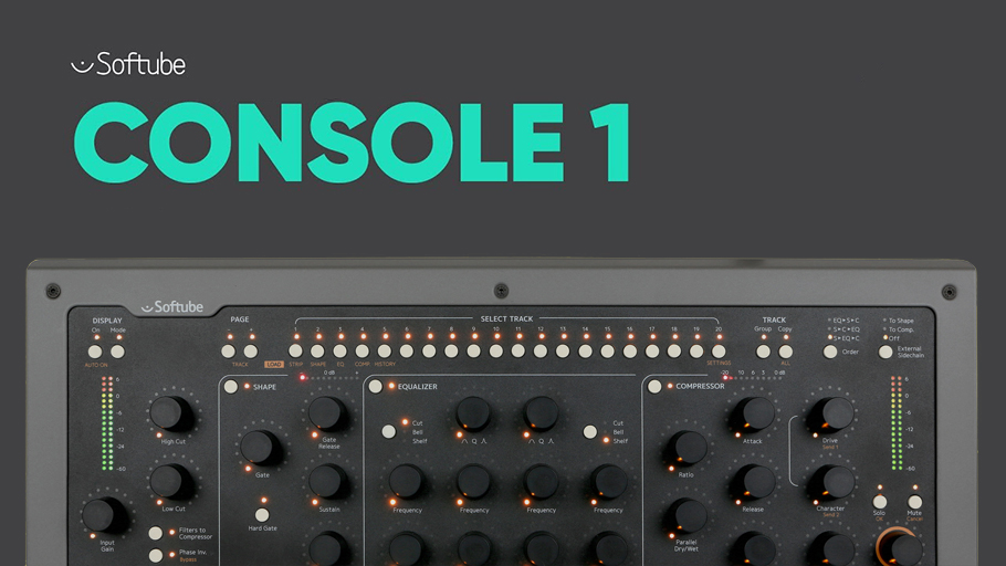 کنترلر نرم افزار Softube Console 1 MKII کنترلر نرم افزار Softube Console 1 MKII