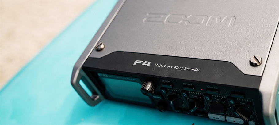 ZOOM F4 Multitrack Field Recorder رکوردر صدا ZOOM F4 Multitrack Field Recorder رکوردر صدا