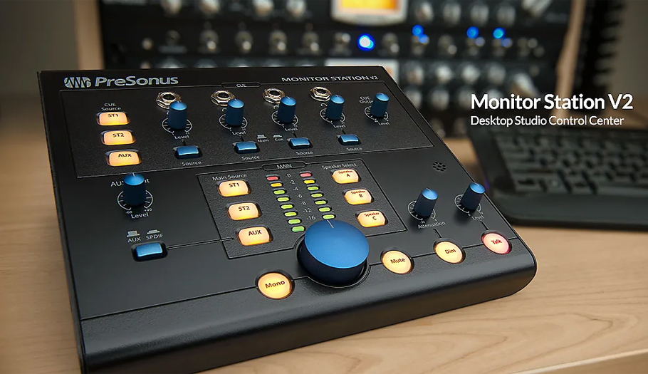کنترلر صدا Presonus Monitor Station V2 کنترلر صدا Presonus Monitor Station V2