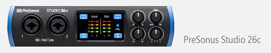 کارت صدا PreSonus Studio 26c کارت صدا PreSonus Studio 26c