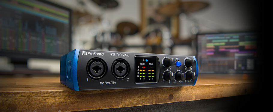 کارت صدا PreSonus Studio 24c کارت صدا PreSonus Studio 24c