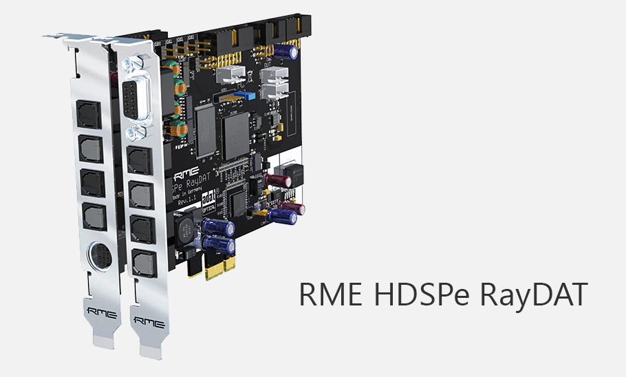 کارت صدا RME HDSPe RayDAT کارت صدا RME HDSPe RayDAT