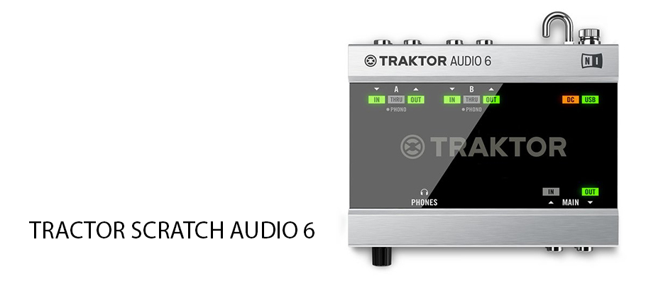 Native Instruments TRAKTOR SCRATCH Audio 6 کارت صدا Native Instruments TRAKTOR SCRATCH Audio 6 کارت صدا