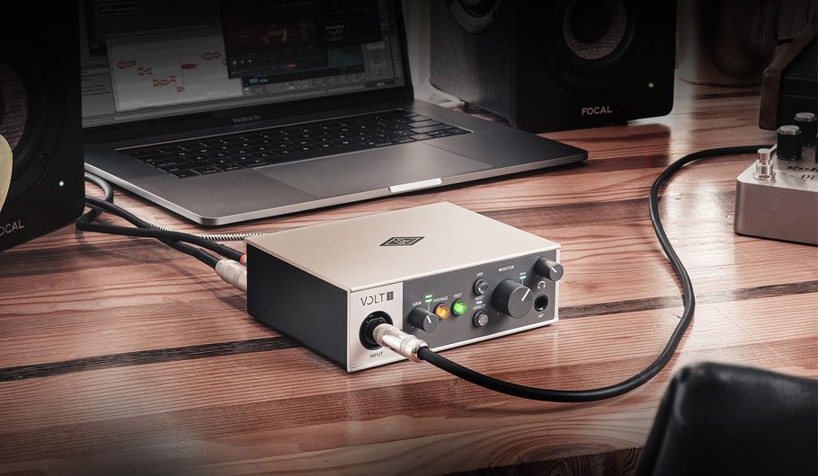 کارت صدا Universal Audio Volt 1 USB-C Audio Interface کارت صدا Universal Audio Volt 1 USB-C Audio Interface