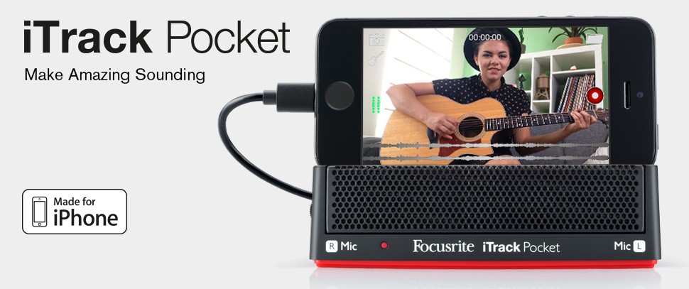 Focusrite iTrack Pocket iOS Interface کارت صدا