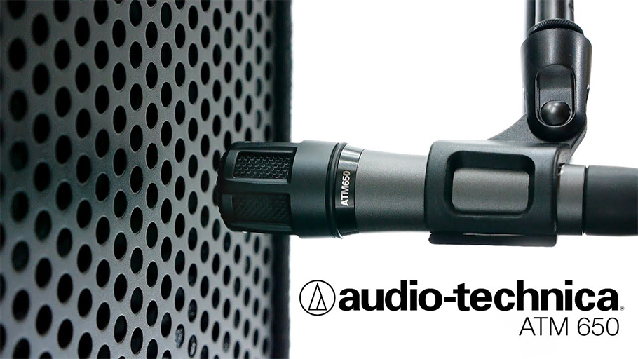 Audio-Technica ATM650 میکروفن Audio-Technica ATM650 میکروفن