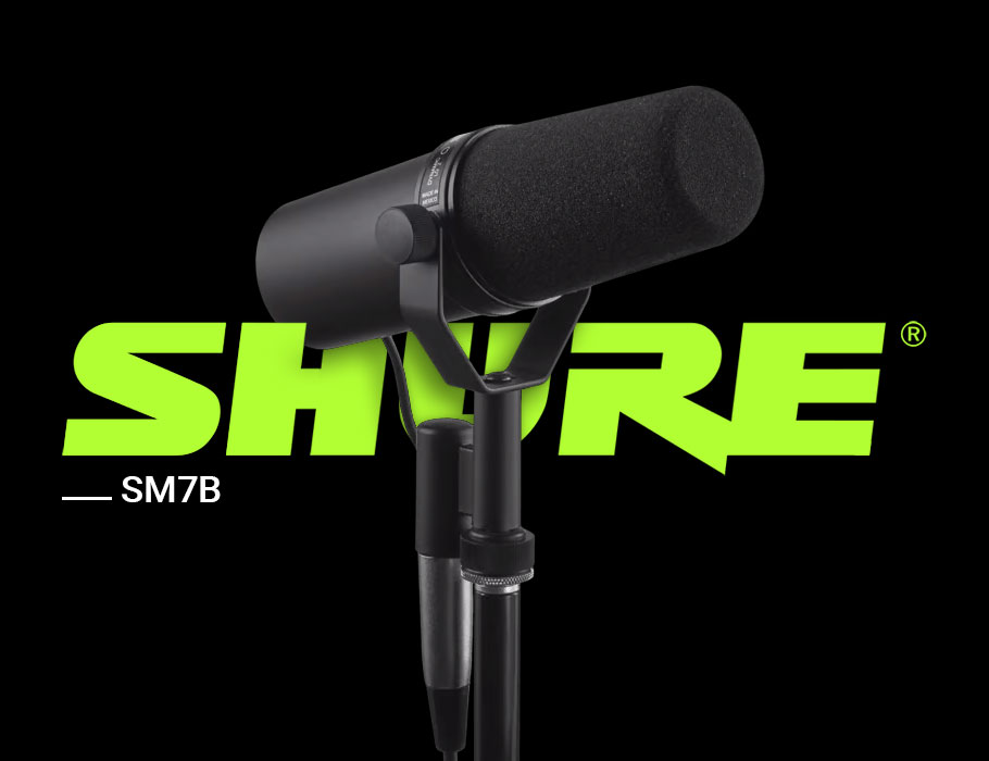 میکروفن داینامیک Shure SM7B میکروفن داینامیک Shure SM7B