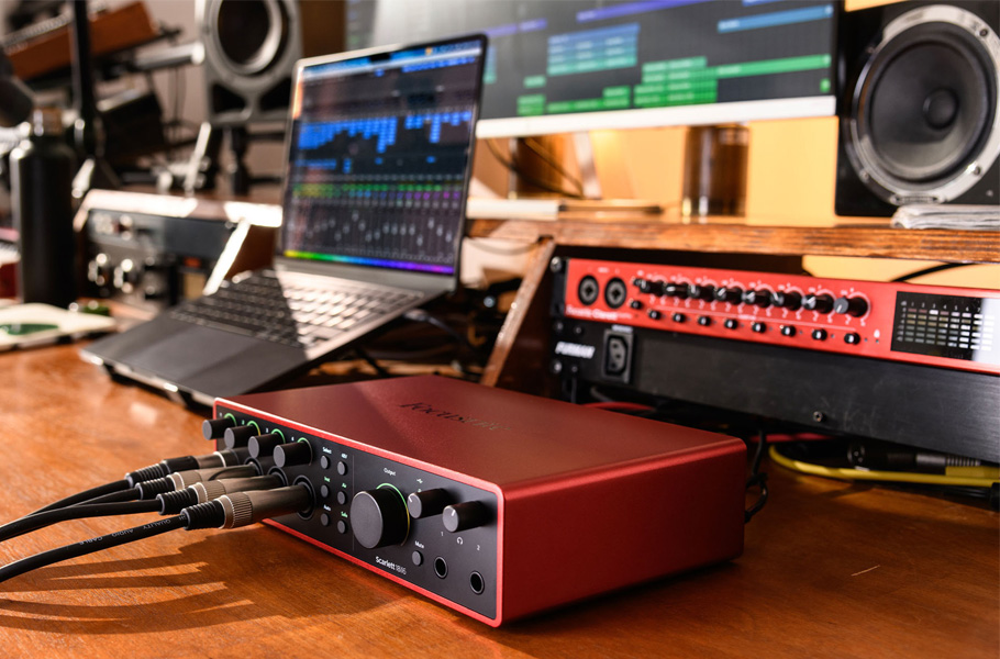 کارت صدا Focusrite Scarlett 18i16 4th Gen