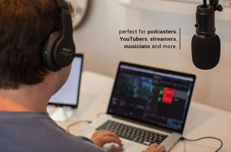 میکروفون یو اس بی ZOOM ZUM-2 Podcast Microphone Pack
