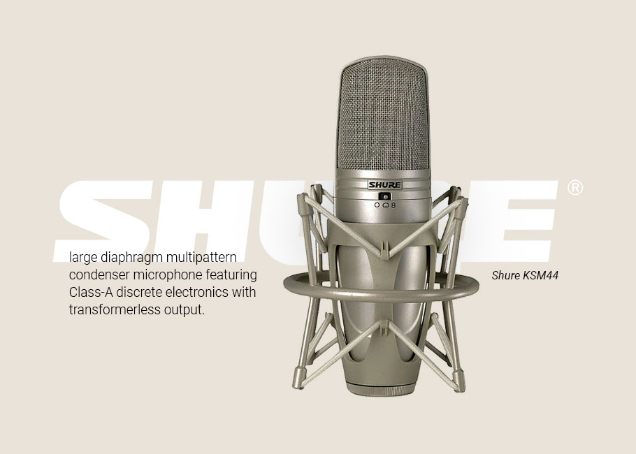 میکروفون Shure ksm44 میکروفون Shure ksm44