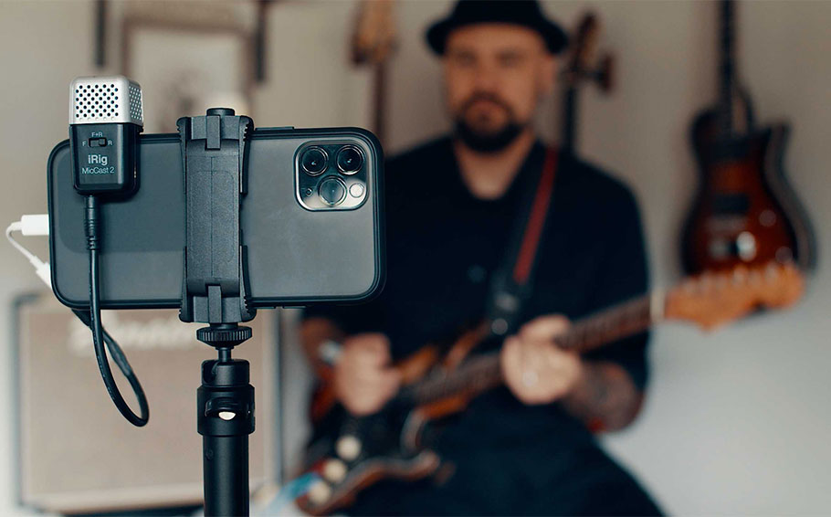 میکروفون مخصوص موبایل IK Multimedia iRig Mic Cast 2 میکروفون مخصوص موبایل IK Multimedia iRig Mic Cast 2