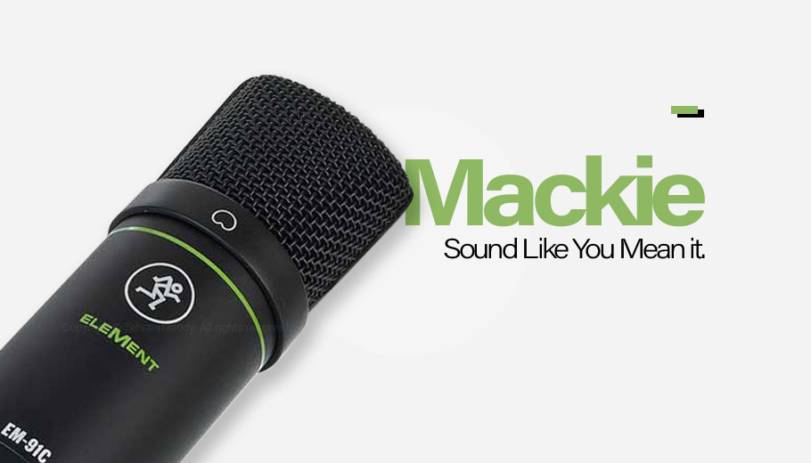 میکروفن استودیویی Mackie EM-91C