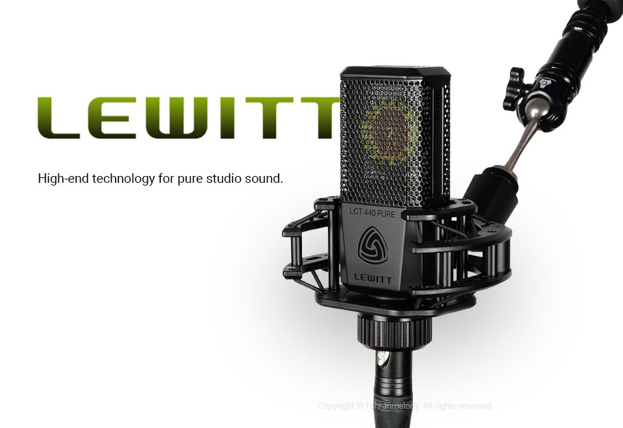 میکروفون استودیویی Lewitt LCT 440 Pure میکروفون استودیویی Lewitt LCT 440 Pure