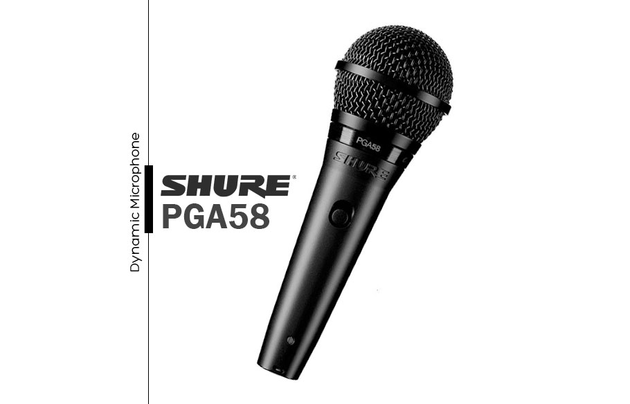 میکروفون با سیم Shure PGA58 میکروفون با سیم Shure PGA58