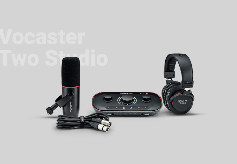 کارت صدا Focusrite Vocaster Two Studio