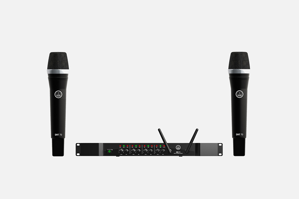 AKG DMS70 Q Vocal Set Dual میکروفن بیسیم AKG DMS70 Q Vocal Set Dual میکروفن بیسیم