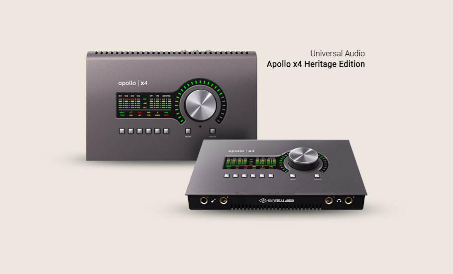 کارت صدا Universal Audio Apollo x4 Heritage Edition کارت صدا Universal Audio Apollo x4 Heritage Edition