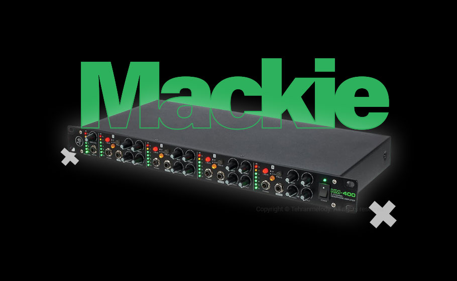 پری آمپ هدفون Mackie HM-400 پری آمپ هدفون Mackie HM-400