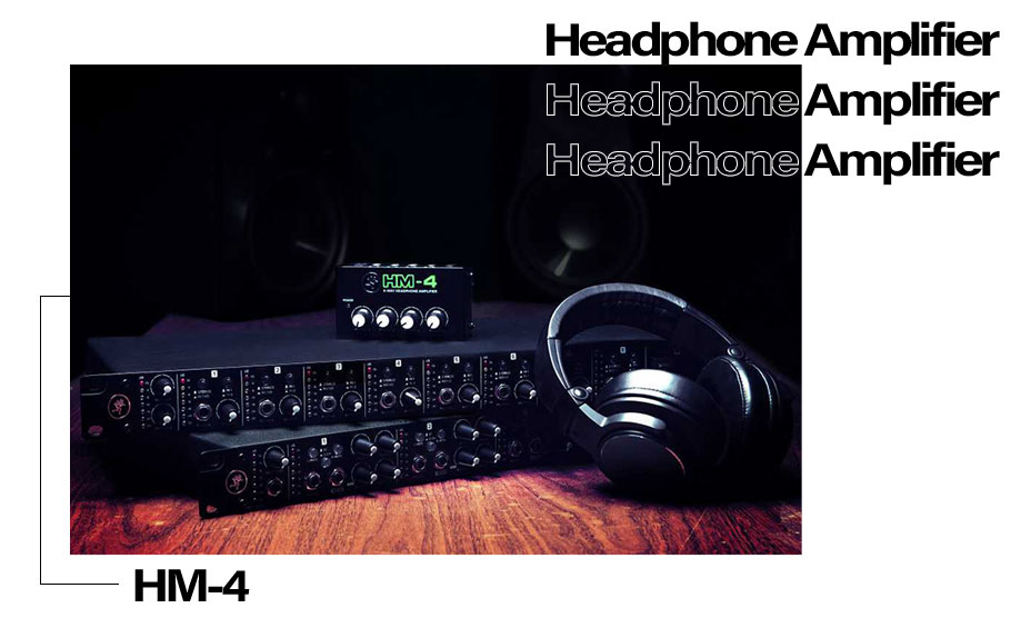 پری آمپ هدفون Mackie HM-4