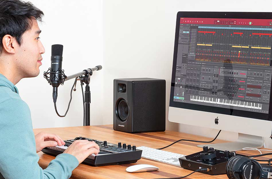 اسپیکر مانیتورینگ M-Audio BX3 BT اسپیکر مانیتورینگ M-Audio BX3 BT