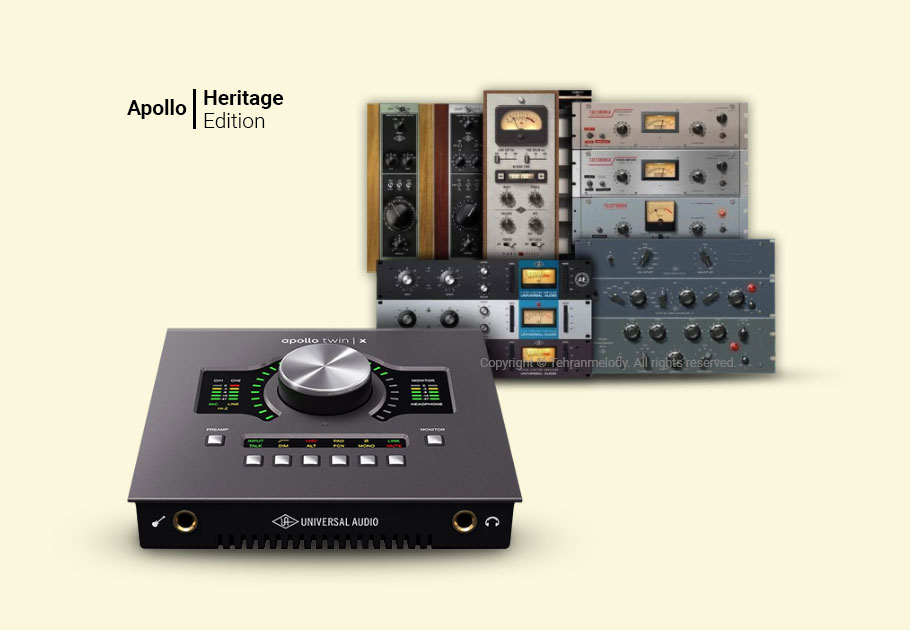 کارت صدا Universal Audio Apollo Twin X DUO Heritage Edition