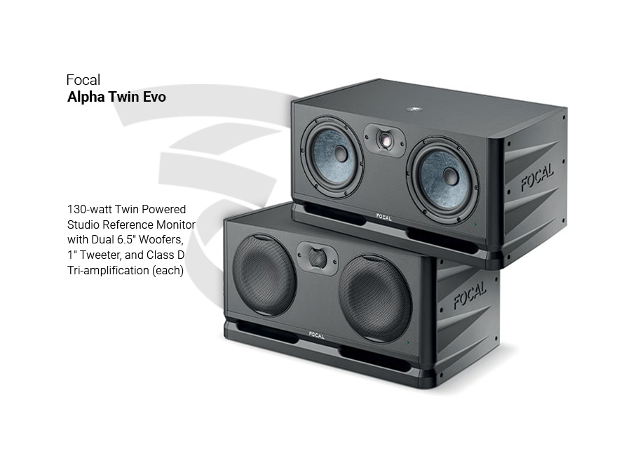 اسپیکر مانیتورینگ Focal Alpha Twin Evo اسپیکر مانیتورینگ Focal Alpha Twin Evo