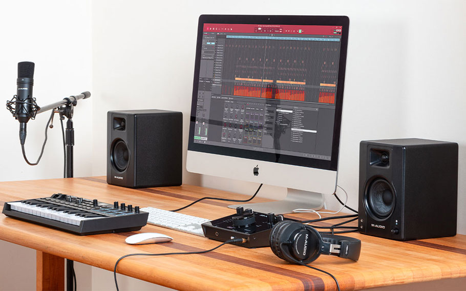 اسپیکر مانیتورینگ M-Audio BX4 BT اسپیکر مانیتورینگ M-Audio BX4 BT