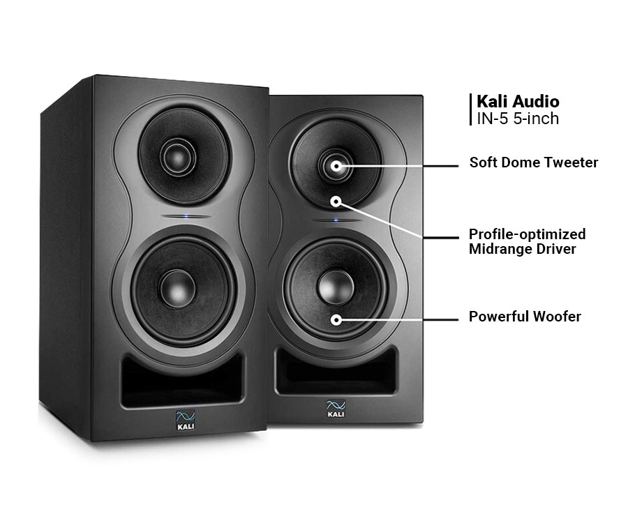 اسپیکر مانیتورینگ Kali Audio IN-5 5-inch اسپیکر مانیتورینگ Kali Audio IN-5 5-inch