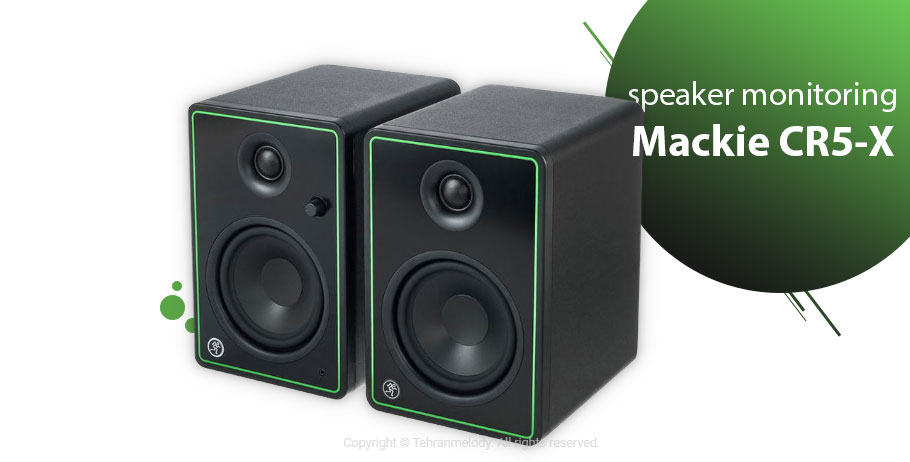 اسپیکر مانیتورینگ Mackie CR5-X اسپیکر مانیتورینگ Mackie CR5-X