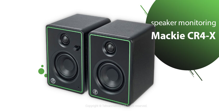 اسپیکر مانیتورینگ Mackie CR4-X اسپیکر مانیتورینگ Mackie CR4-X