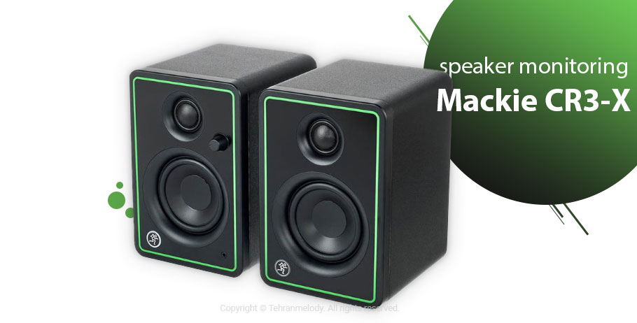 اسپیکر مانیتورینگ Mackie CR3-X اسپیکر مانیتورینگ Mackie CR3-X
