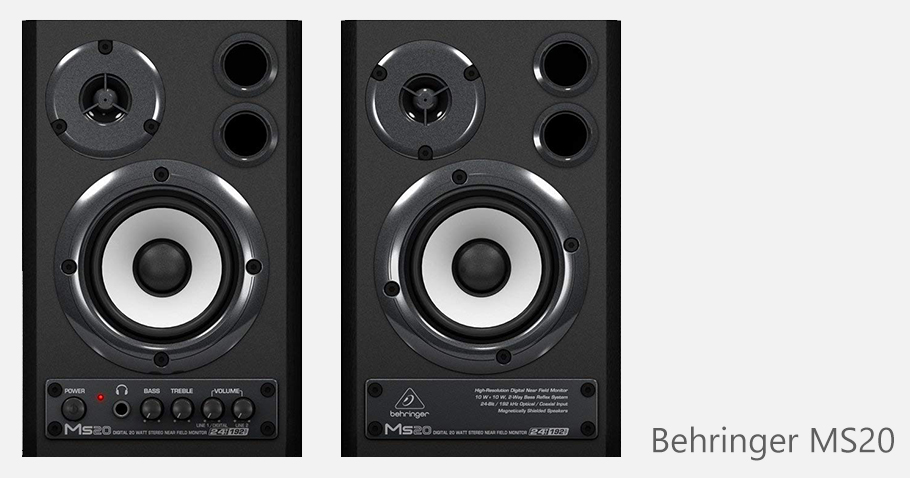 Behringer MS20 اسپیکر مانیتورینگ Behringer MS20 اسپیکر مانیتورینگ