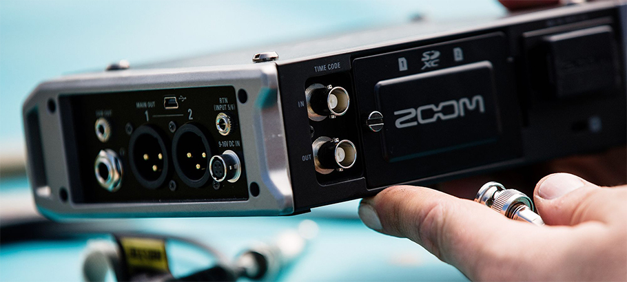 ZOOM F4 Multitrack Field Recorder رکوردر صدا ZOOM F4 Multitrack Field Recorder رکوردر صدا