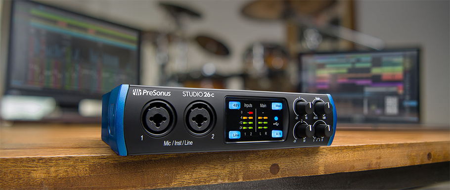 کارت صدا PreSonus Studio 26c کارت صدا PreSonus Studio 26c