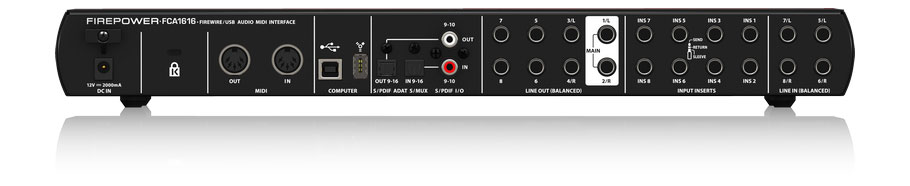 Behringer FCA1616 کارت صدا Behringer FCA1616 کارت صدا