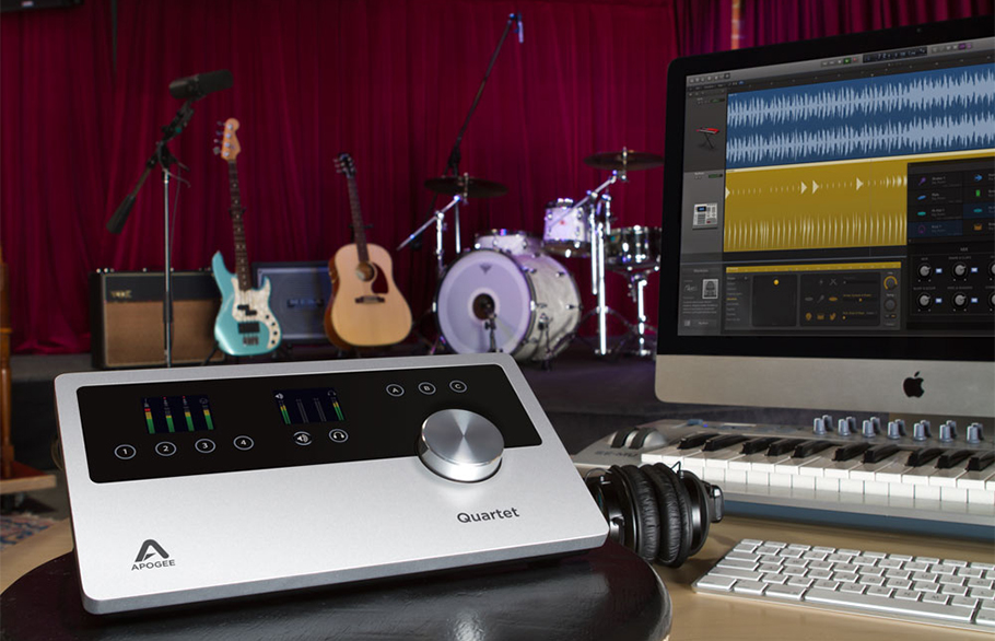 Apogee Quartet کارت صدا مخصوص مک و آیپد Apogee Quartet کارت صدا مخصوص مک و آیپد