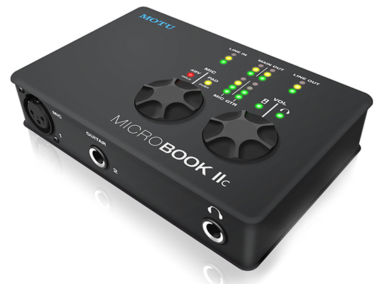 Motu MicroBook II کارت صدا