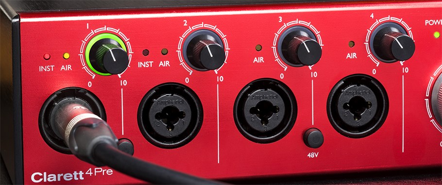 کارت صدا مخصوص سیستم عامل مک Focusrite Clarett 4Pre کارت صدا مخصوص سیستم عامل مک Focusrite Clarett 4Pre