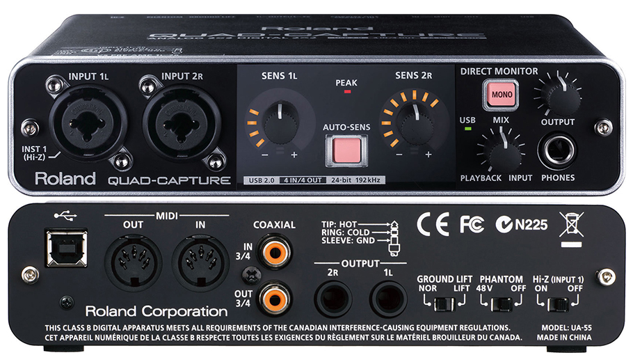 Roland Quad-Capture کارت صدا Roland Quad-Capture کارت صدا