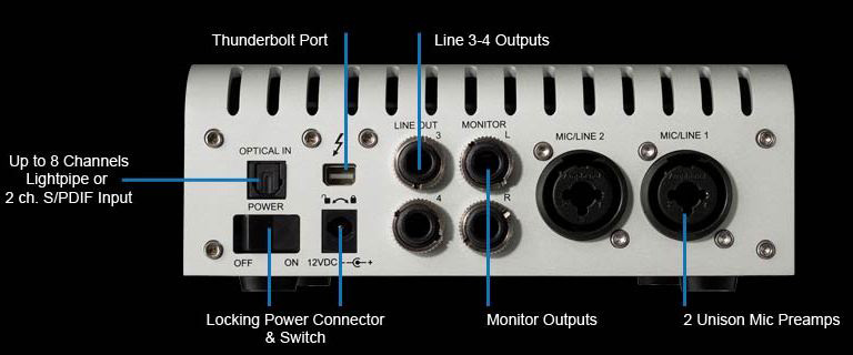 Universal Audio Apollo Twin Solo کارت صدا Universal Audio Apollo Twin Solo کارت صدا